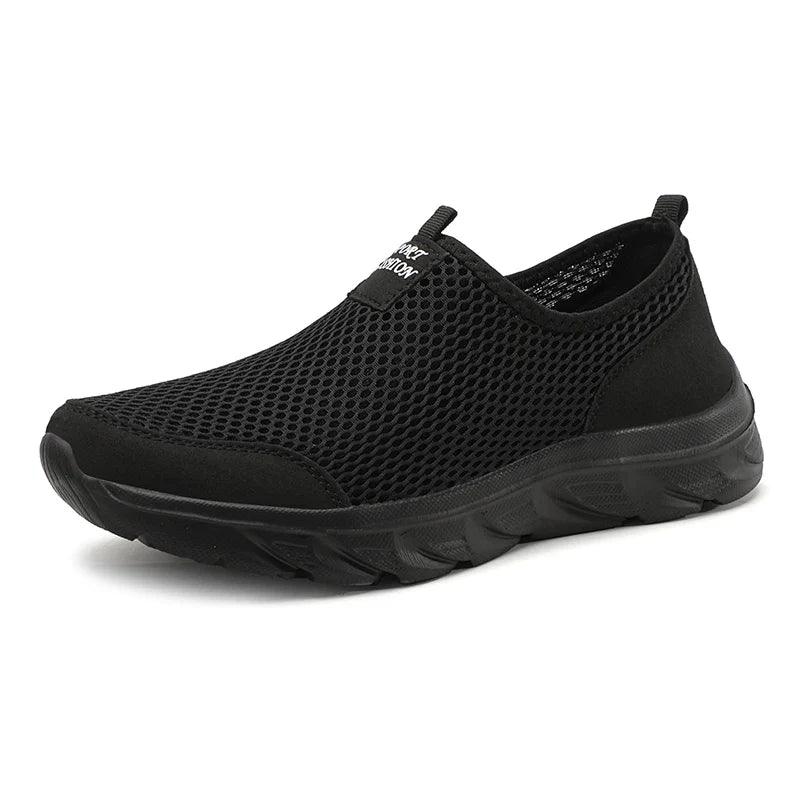Men's Lightweight Breathable Slip-On Casual Sneakers – Anti-Slip Outdoor Walking Shoes (EU 39-47)
