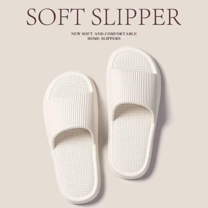 EVA Slide Sandals for Women & Men - Lightweight Non-Slip Home, Beach & Bathroom Slippers