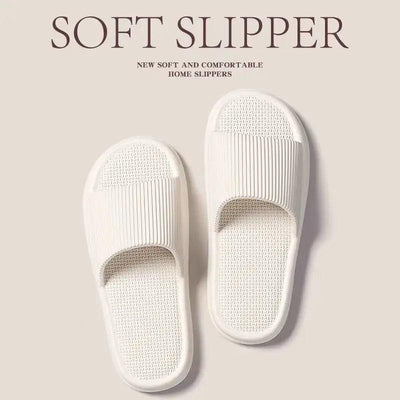 EVA Slide Sandals for Women & Men - Lightweight Non-Slip Home, Beach & Bathroom Slippers
