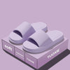 EVA Slide Sandals for Women & Men - Lightweight Non-Slip Home, Beach & Bathroom Slippers - Purple / 44-45