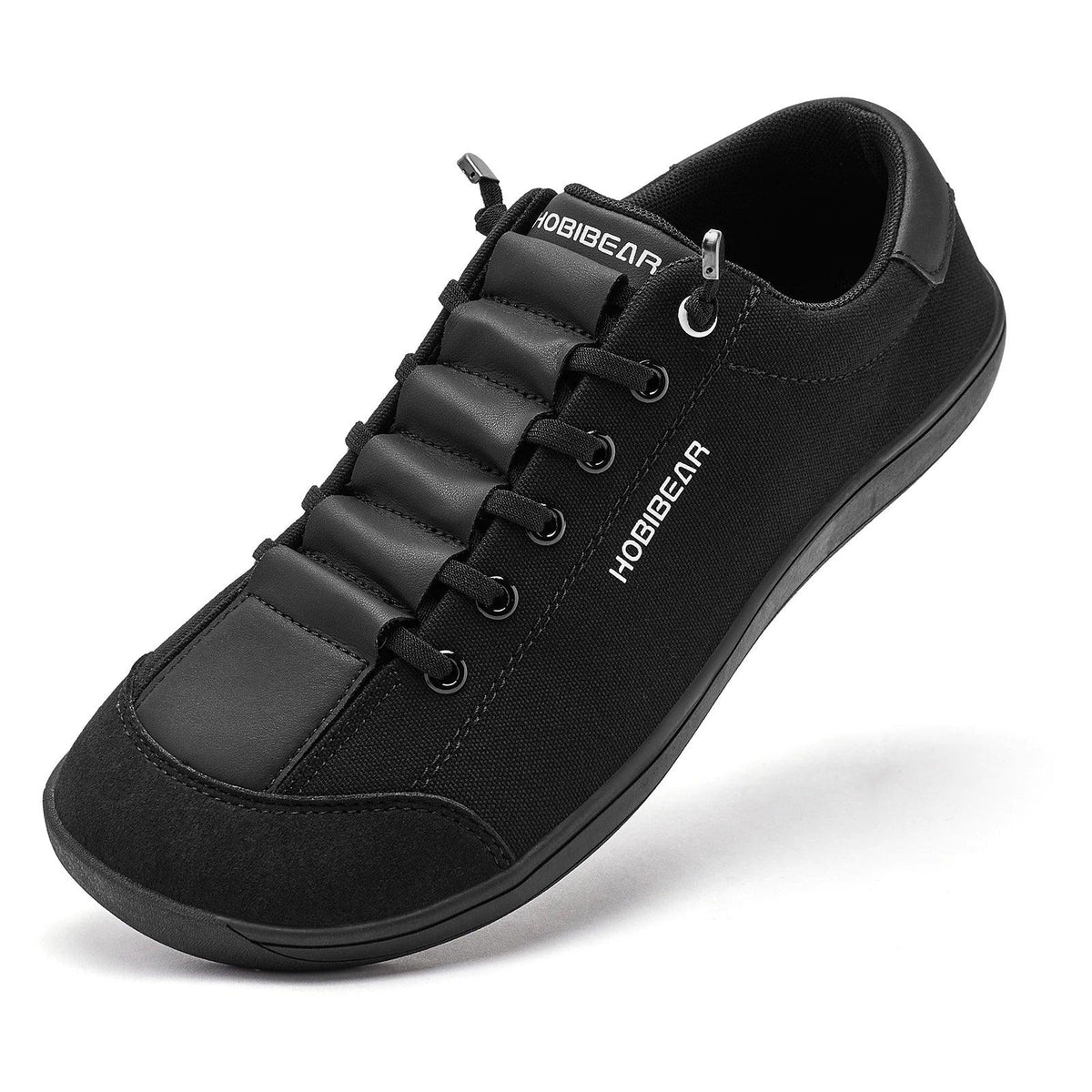 Wide Toe Barefoot Minimalist Sneakers – Unisex Lightweight Adjustable Slip-On Walking Shoes