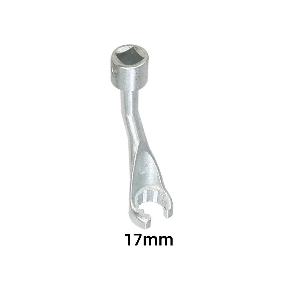 Diesel Injector Line Socket Set 1/2-Inch (12.7 mm) Drive - 12-Point Bihex Injector Fuel Line Wrenches