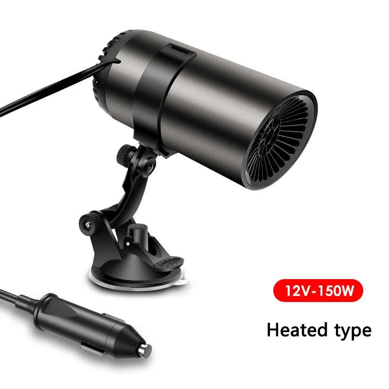 Portable 150W Car Heater & Windshield Defogger – Electric 12V/24V Demister Fan