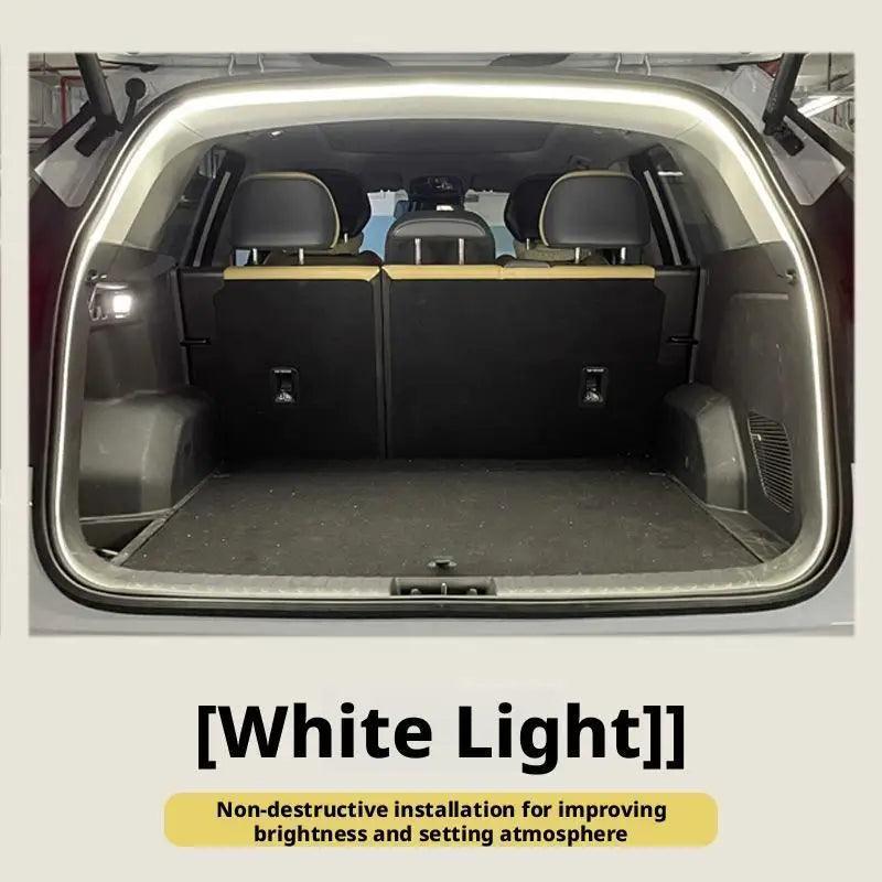 Sensor Trunk LED Light Strip – Motion-Activated Rear Trunk Atmosphere Lamp, Bendable Auto Interior LED Bar
