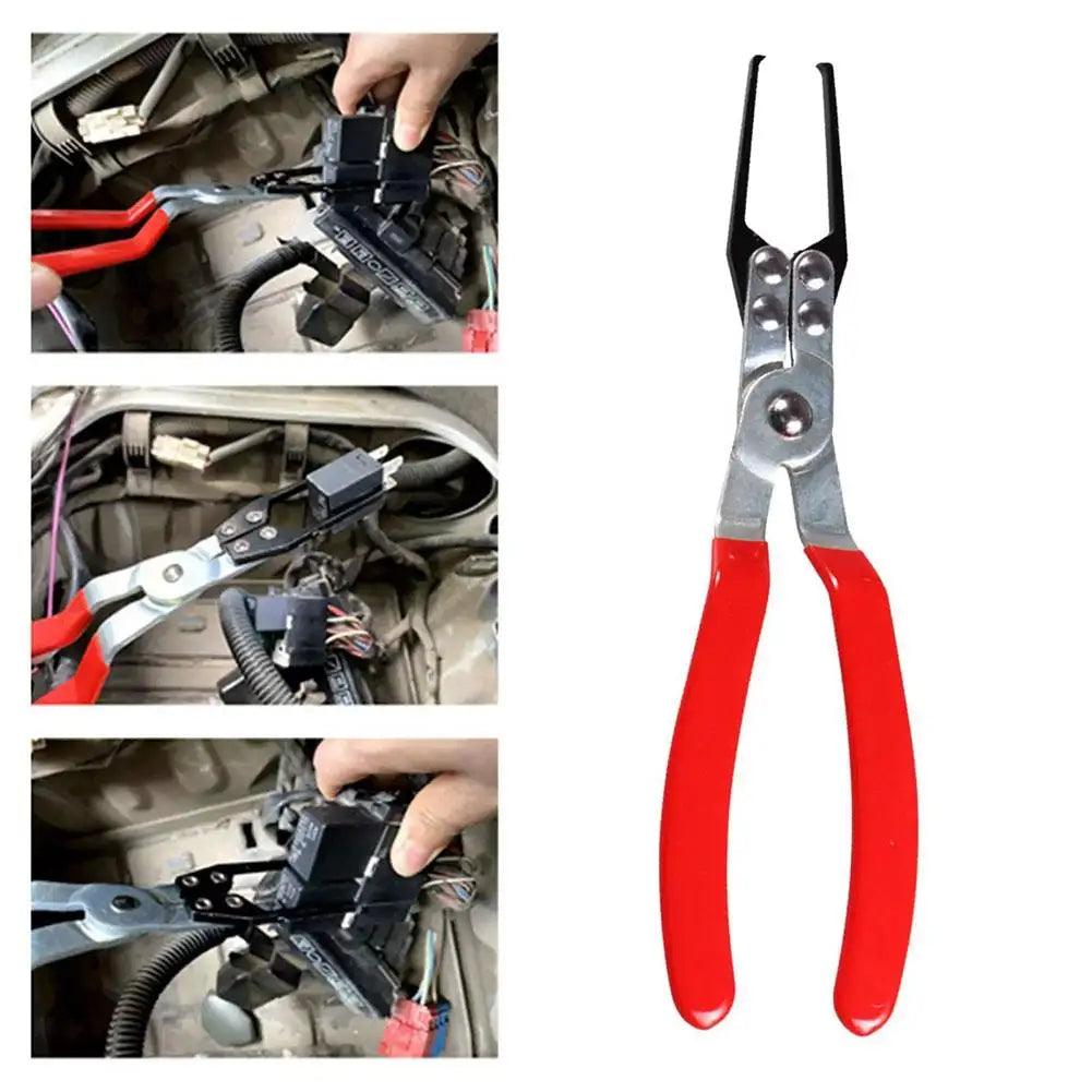Universal Automotive Relay Removal Pliers – Fuse Puller Clamp Tool for Car Electrical Repair