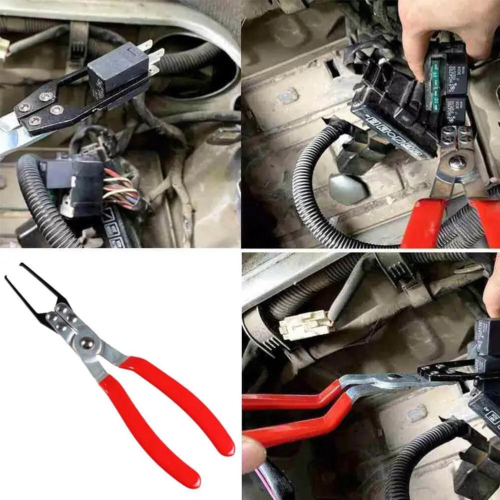 Universal Automotive Relay Removal Pliers – Fuse Puller Clamp Tool for Car Electrical Repair