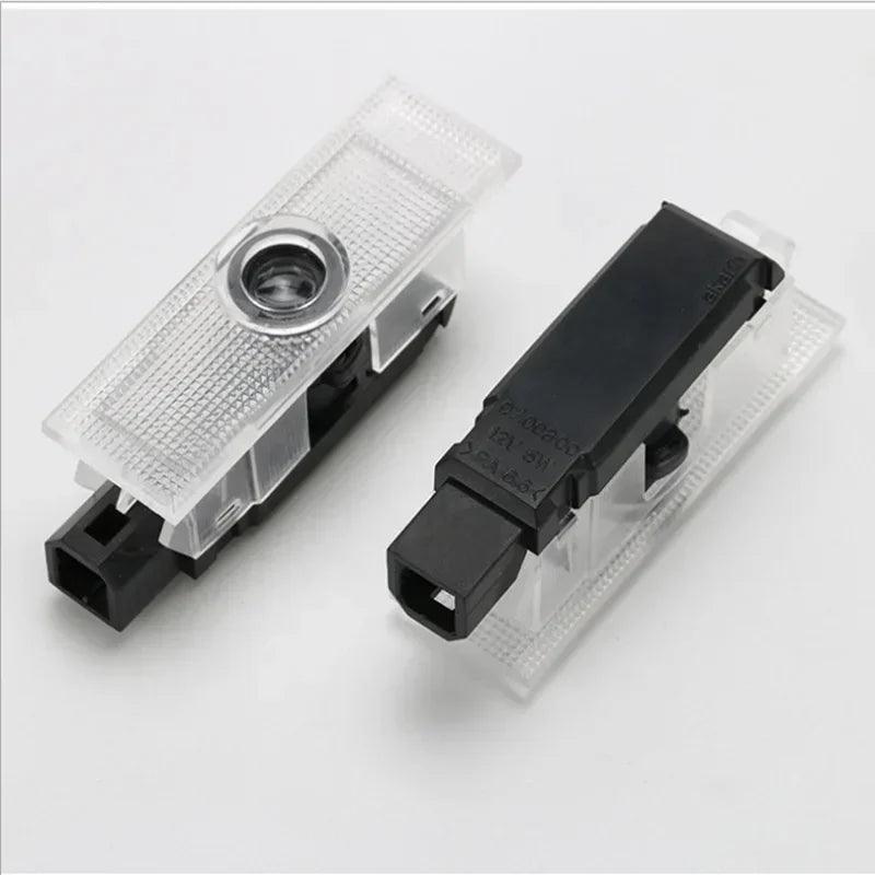 2-Pack LED Car Door Logo Projector Lights Fits Giulia Giulietta Mito Stelvio Brera 147 156 159