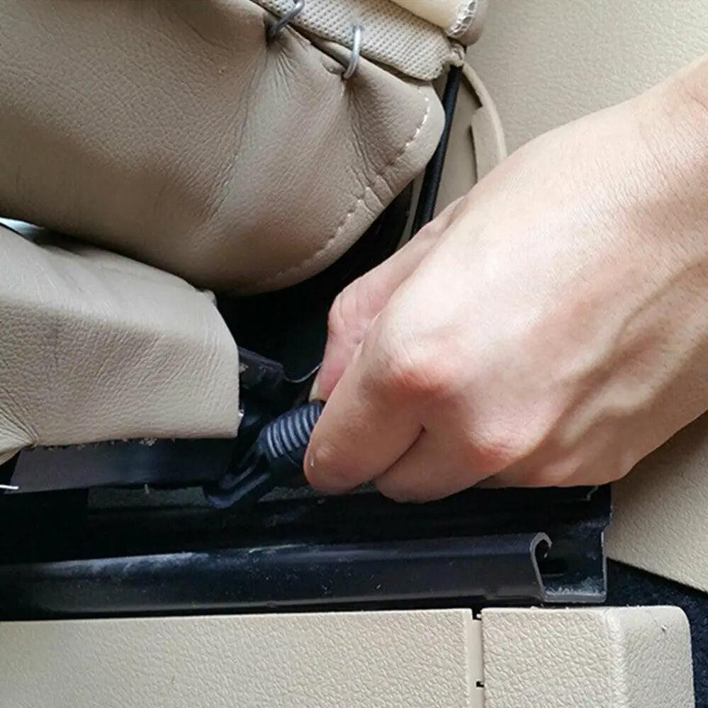 Car Seat Back Mesh Storage Organizer with Elastic Pocket, 30 x 23 cm (11.8 x 9.1 in)
