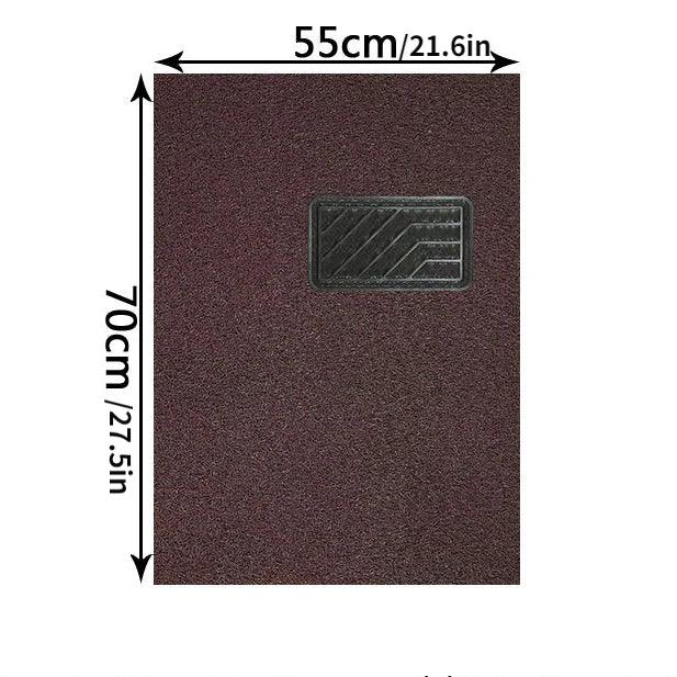 Universal One-Piece Waterproof Car Floor Mat Cut-to-Fit All-Season PVC