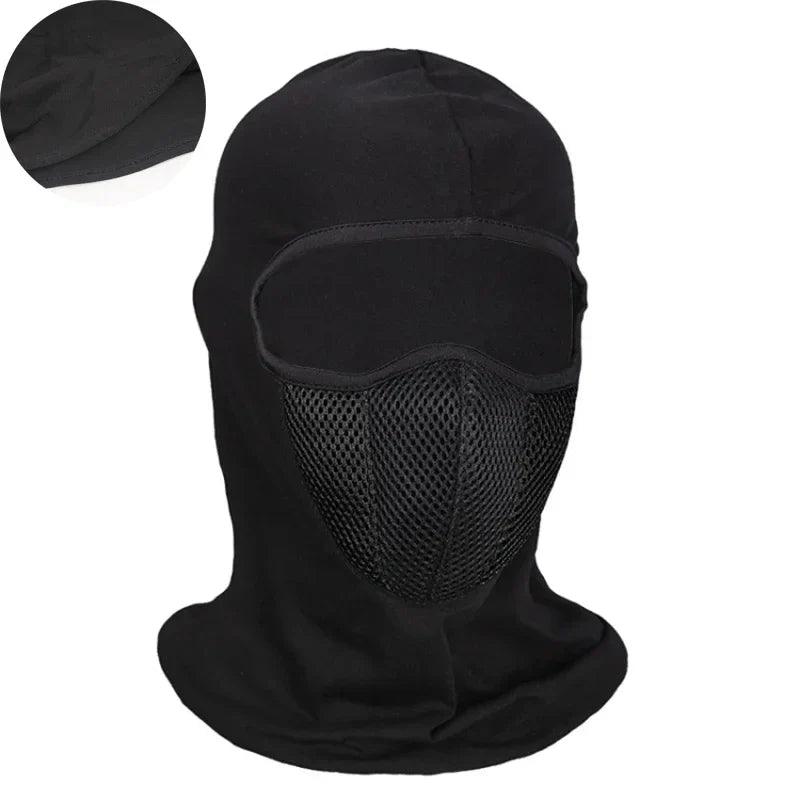 Breathable Motorcycle Balaclava Full-Face Mask Motocross Motorbike Riding Hood & Neck Gaiter