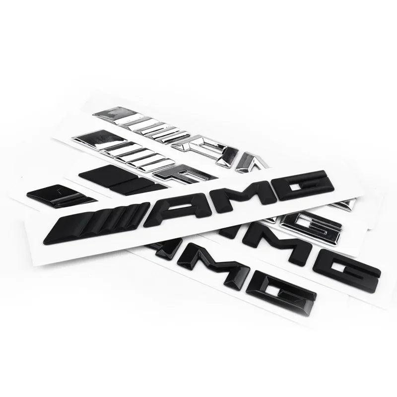 Metal 3D Rear Letter Emblem Trunk Badge Sticker 18.2 x 2 cm (7.17 x 0.79 in) for C E S GLE CLC Class Cars