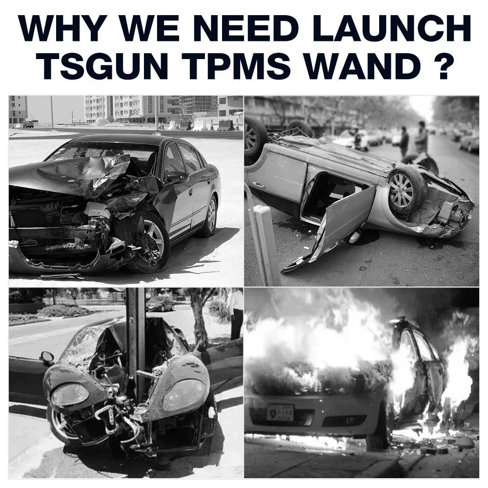 Handheld TPMS Tool 315/433 MHz — Tire Pressure Sensor Activation, Programming, Relearn & Diagnostic