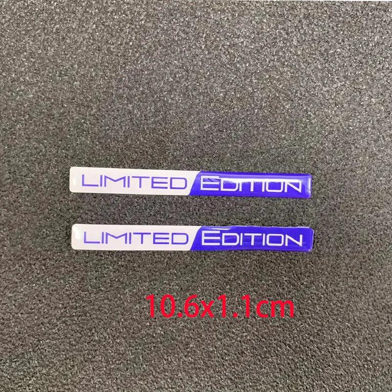 3D Aluminum Emblem Badge Sticker Decal for Car & Motorcycle - Self-Adhesive Automotive Emblem