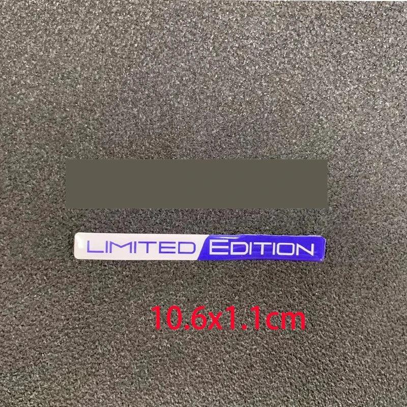 3D Aluminum Emblem Badge Sticker Decal for Car & Motorcycle - Self-Adhesive Automotive Emblem