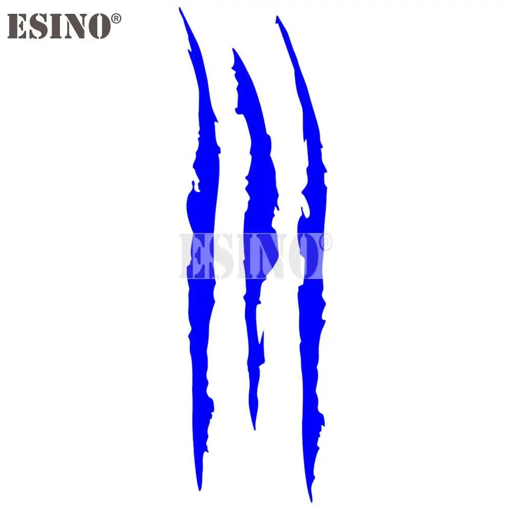 Ghost Claw Car Decal Vinyl Sticker - Claw Scratch Headlight & Body Stripe Graphic, PVC, Multiple Sizes (22 x 6.5 to 120 x 35.5 cm / 8.7 x 2.6 to 47.2 x 14 in)