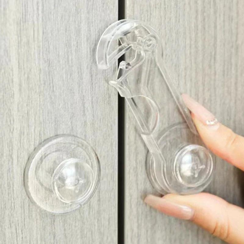 6-Pack Baby Cabinet Locks, Childproof Drawer & Refrigerator Safety Straps, Anti-Pinch Home Protection