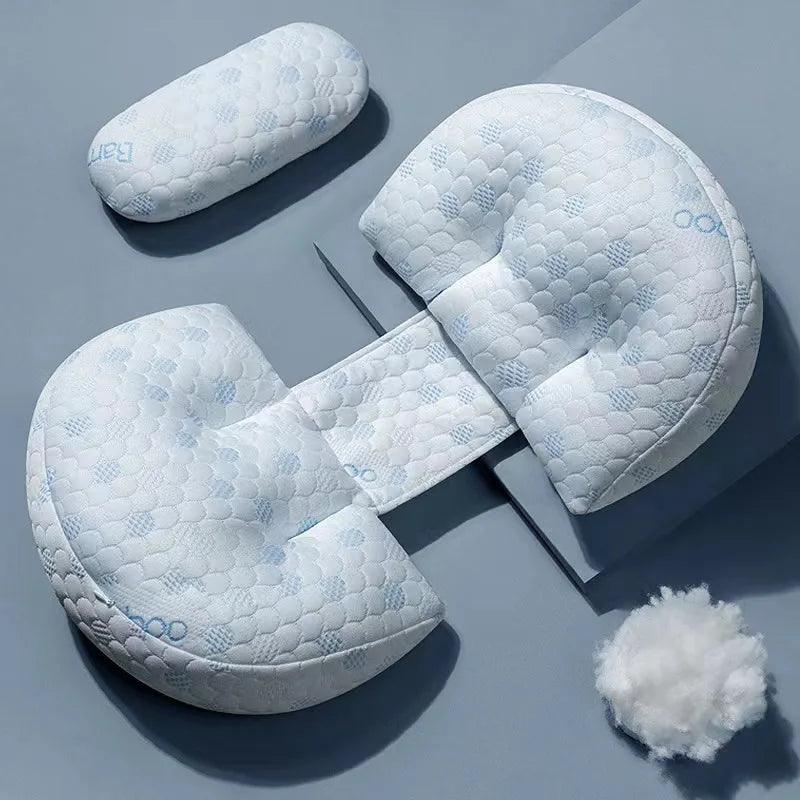 Maternity Pillow 65 x 50 cm (25.6 x 19.7 in) Cotton Pregnancy Waist & Abdominal Support Pillow