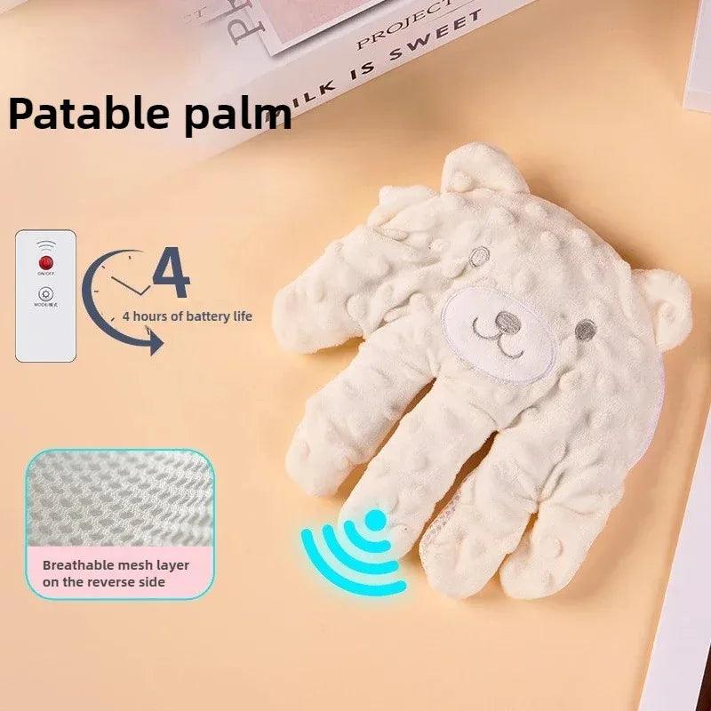 Baby Sleep Aid Palm Pillow with Remote — Soothing Plush for Newborns & Toddlers