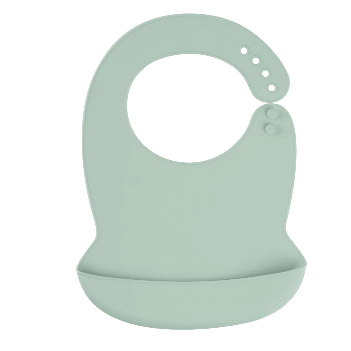 Silicone Baby Bib Waterproof Adjustable Cartoon Banana Feeding Bib with Pocket BPA-Free for 1-3 Years