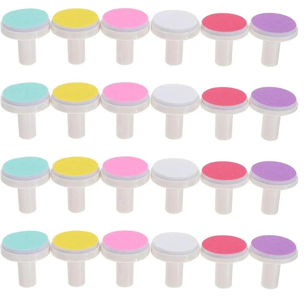 20-Pack Baby Nail File Replacement Pads for Electric Nail Trimmers, Grinding Heads for Newborns Infants Toddlers