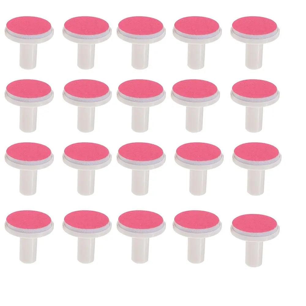 20-Pack Baby Nail File Replacement Pads for Electric Nail Trimmers, Grinding Heads for Newborns Infants Toddlers