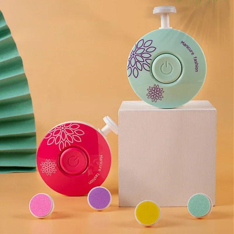 Electric Baby Nail Trimmer & Polisher Kit – Infant Nail Clipper for Newborns and Babies
