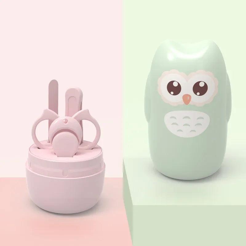 Newborn & Infant Baby Nail Care Kit, Safety Nail Scissors Trimmer Tweezers with Storage Box