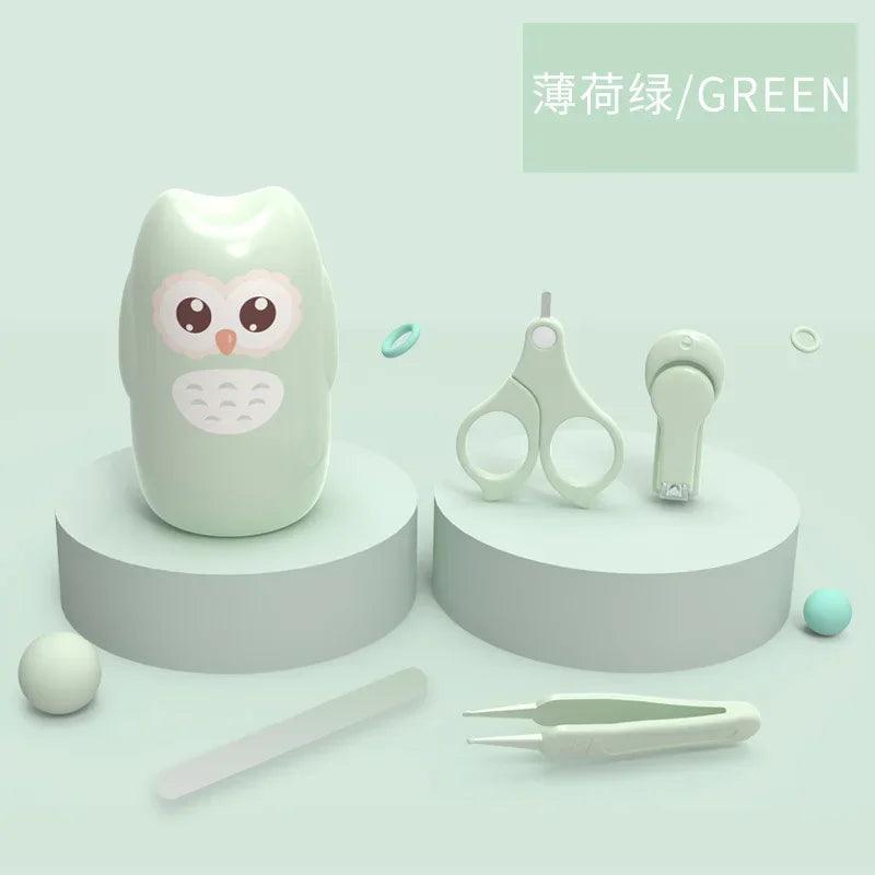 Newborn & Infant Baby Nail Care Kit, Safety Nail Scissors Trimmer Tweezers with Storage Box