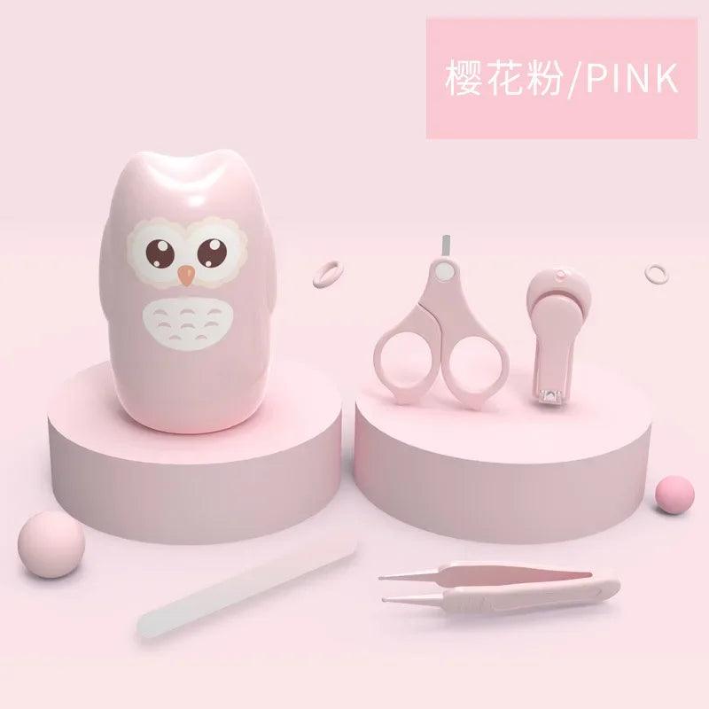 Newborn & Infant Baby Nail Care Kit, Safety Nail Scissors Trimmer Tweezers with Storage Box