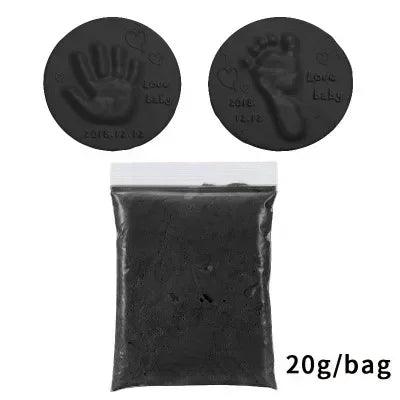 Baby Footprint Clay Kit Air-Dry 3D Hand & Footprint Keepsake DIY Non-Toxic Souvenir