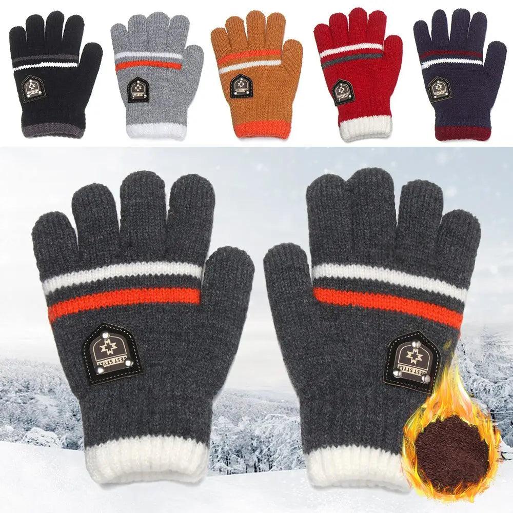 Kids Waterproof Ski Gloves – Insulated Winter Gloves for Boys & Girls (Ages 5–10)
