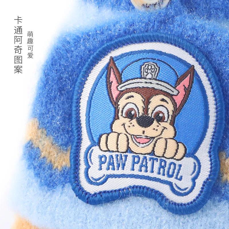 Kids Winter Plush Cartoon Mittens - Warm Gloves for Children Ages 2–6