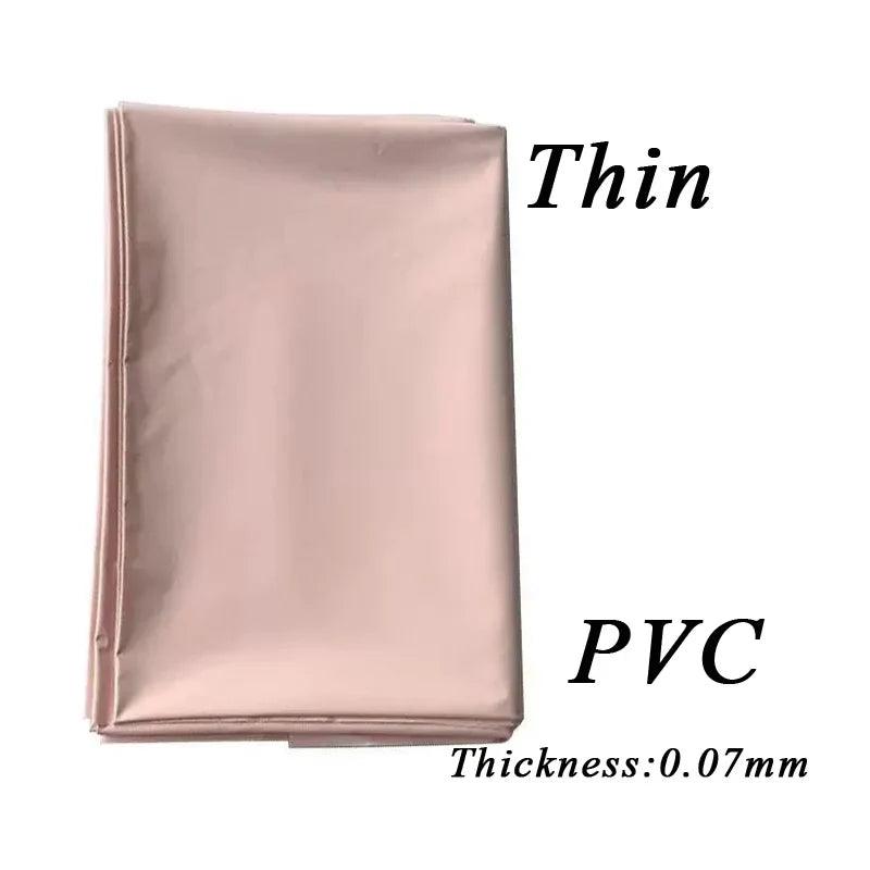 Waterproof PVC Bed Sheet Coverlet – Oil & Spa Protector Flat Sheet for Couples, Fits 1.2/1.5/1.8–2.0m Beds (220×130/160/200 cm) – 3 Colors