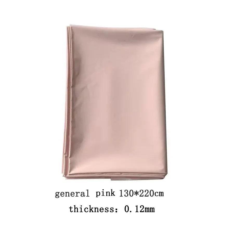 Black Waterproof PVC Bed Sheet – Oil-Resistant Thick Mattress Protector Fits 1.2 / 1.5 / 1.8 / 2.0 m Beds (220×130 / 220×160 / 220×200 cm | 86.6×51.2 / 86.6×63.0 / 86.6×78.7 in)