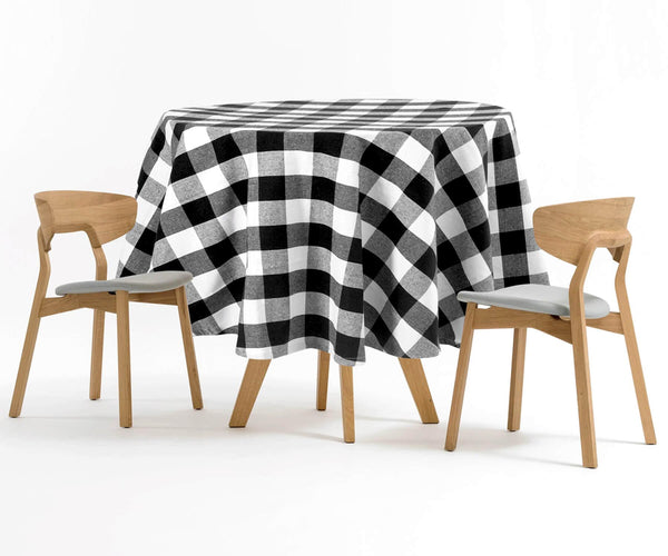 Round Tablecloth - Plaid Tablecloths