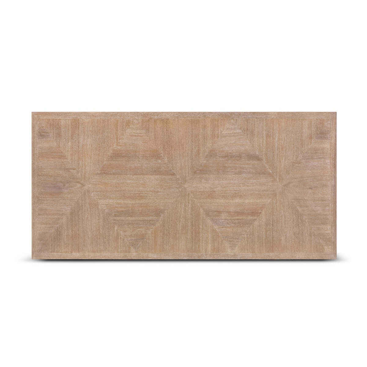 Farmhouse Dining Table with Vintage White Turned Legs