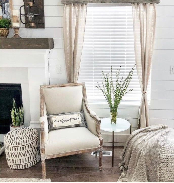 COVER ONLY: RECTANGLE  CREAM/ DARK CHARCOALSTRIPES PILLOW COVER (no insert)