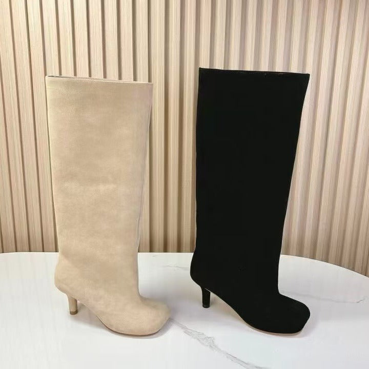 Fashion high heels Western cowboy boots Martin boots for women