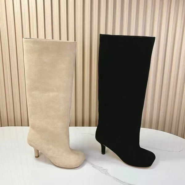 Fashion high heels Western cowboy boots Martin boots for women