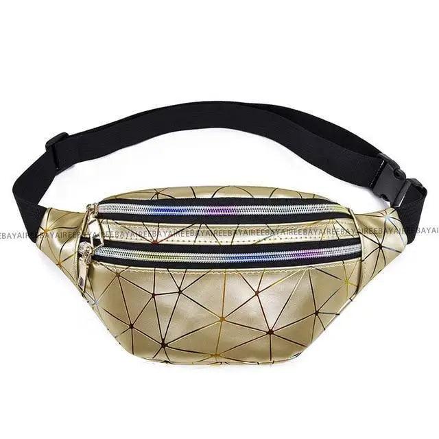 Fashion Holographic Women Waist Bags Modern Fanny Pack Adjustable Belt Bag Excellent Design Waist Packs Chest Phone Pouch