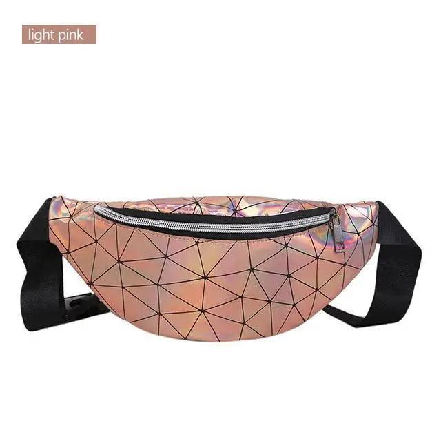 Fashion Holographic Women Waist Bags Modern Fanny Pack Adjustable Belt Bag Excellent Design Waist Packs Chest Phone Pouch