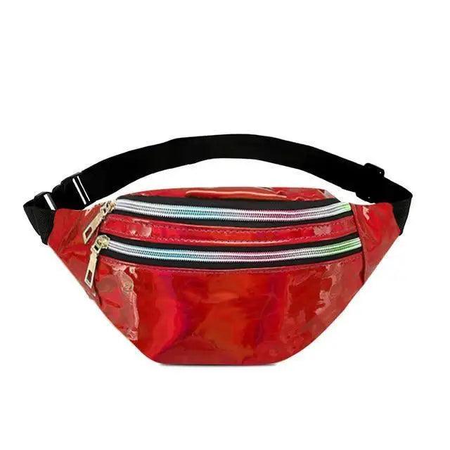 Fashion Holographic Women Waist Bags Modern Fanny Pack Adjustable Belt Bag Excellent Design Waist Packs Chest Phone Pouch