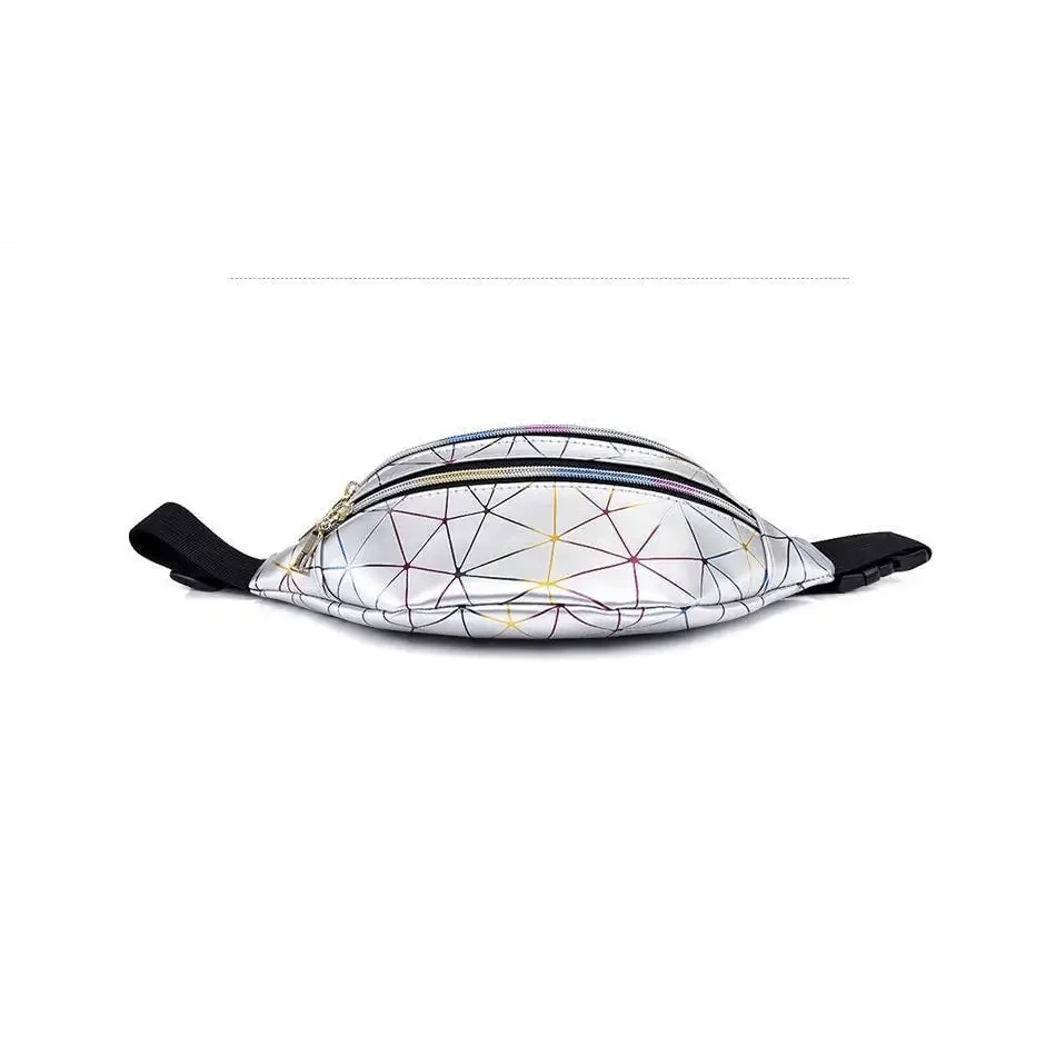 Fashion Holographic Women Waist Bags Modern Fanny Pack Adjustable Belt Bag Excellent Design Waist Packs Chest Phone Pouch
