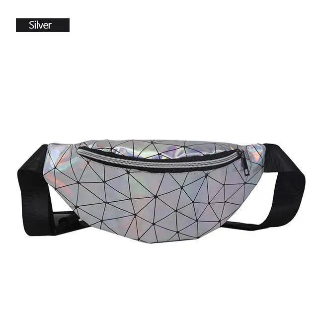 Fashion Holographic Women Waist Bags Modern Fanny Pack Adjustable Belt Bag Excellent Design Waist Packs Chest Phone Pouch