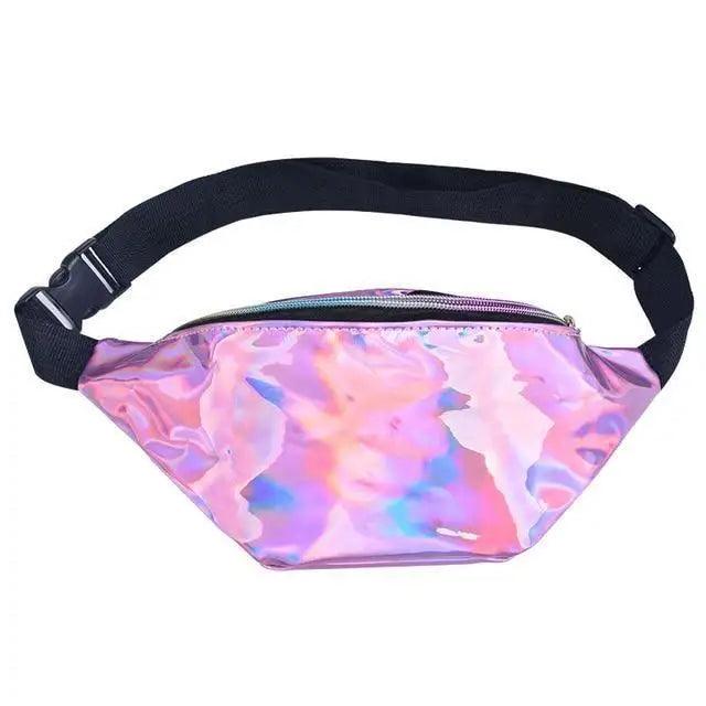 Fashion Holographic Women Waist Bags Modern Fanny Pack Adjustable Belt Bag Excellent Design Waist Packs Chest Phone Pouch
