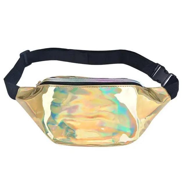Fashion Holographic Women Waist Bags Modern Fanny Pack Adjustable Belt Bag Excellent Design Waist Packs Chest Phone Pouch