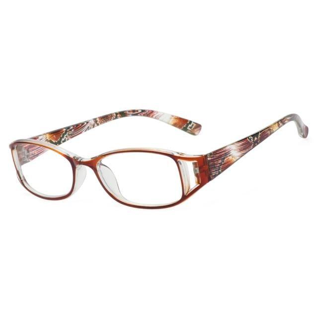 Fashion Men Women Reading Glasses Rectangle Spring Anti Glare Lightweight Reading Eyeglasses No Screw Detachable Design Eyeglasses Hyperopia Presbyopia Vision Care Eyewear