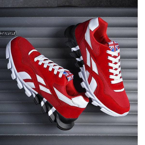 Fashion Mens Running Light Breathable Shoes Mens Sneakers Light Weight Running Elegant Soft Sneakers Comfortable Athletic Running Sneakers