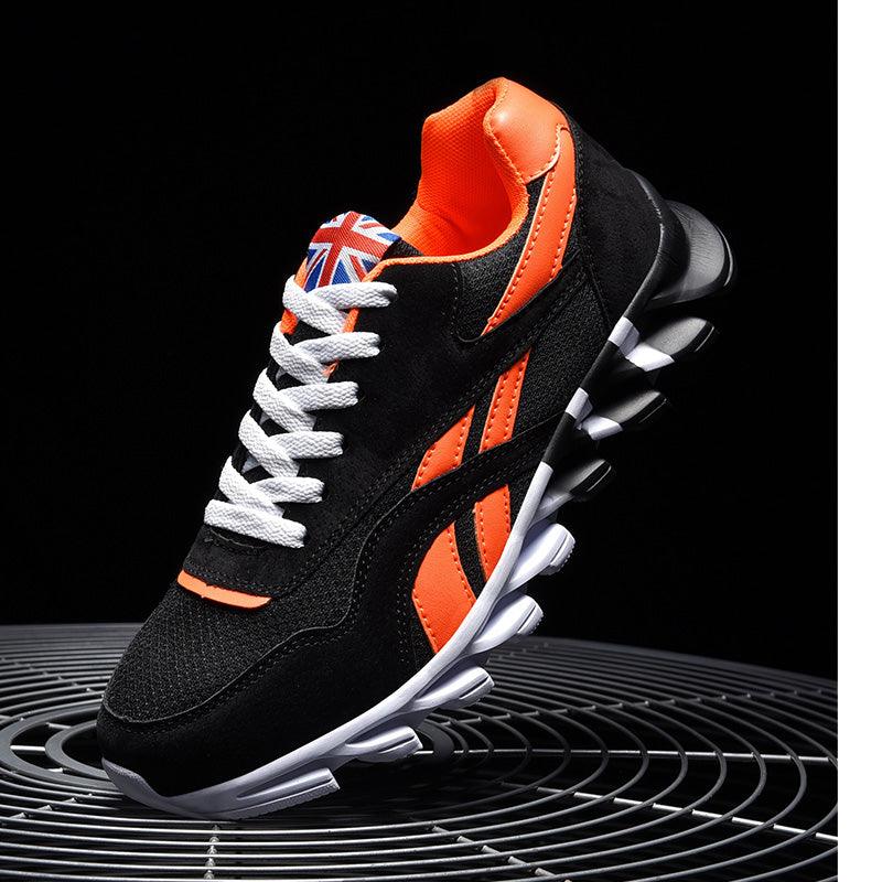 Fashion Mens Running Light Breathable Shoes Mens Sneakers Light Weight Running Elegant Soft Sneakers Comfortable Athletic Running Sneakers