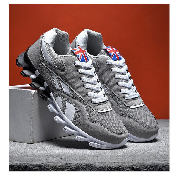 Fashion Mens Running Light Breathable Shoes Mens Sneakers Light Weight Running Elegant Soft Sneakers Comfortable Athletic Running Sneakers